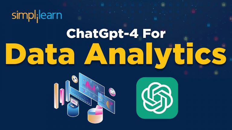 ChatGPT For Data Analytics | How To Use ChatGPT For Data Analysis | ChatGPT-4 | Simplilearn