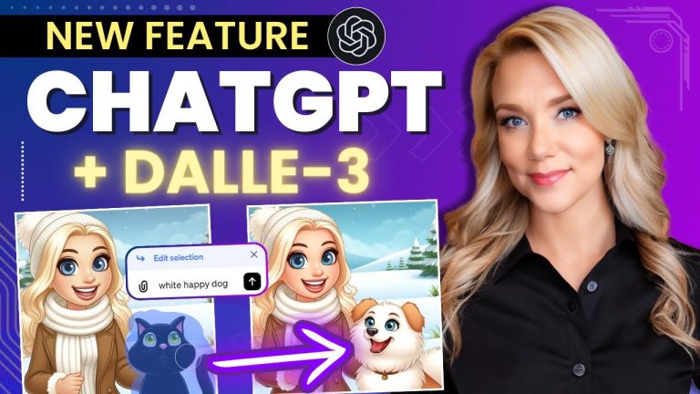 ChatGPT UPDATE New DALLE 3 Feature: How to Edit DALL-E 3 Images in ChatGPT