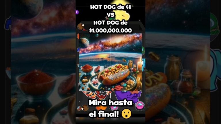 HOT-DOG de $1 VS HOT-DOG de $1,000,000,000