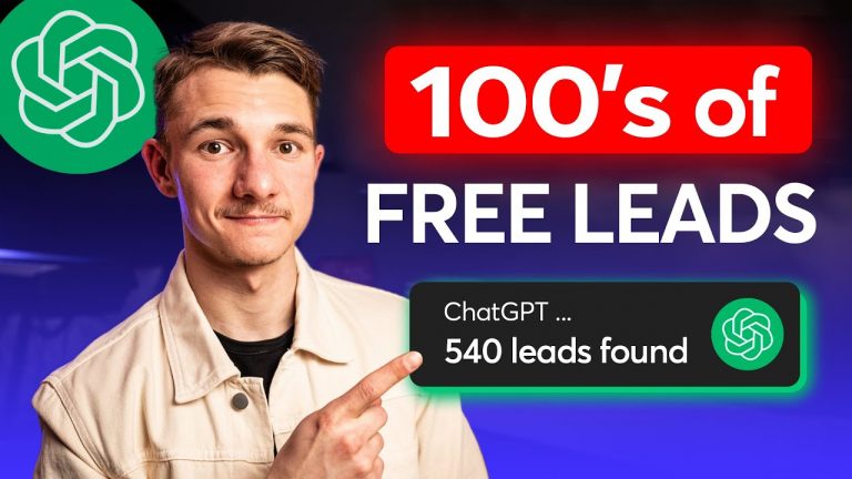 How To Generate 100s Of Web Design Leads With ChatGPT in 2024