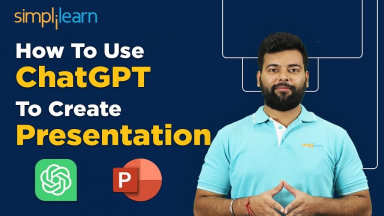 How To Make PPT Using ChatGPT |2 Ways To Create PowerPoint Presentations With ChatGPT | Simplilearn