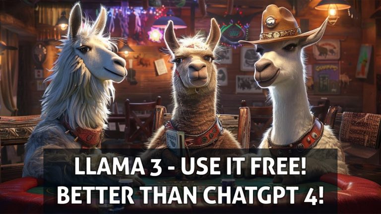 How To Use Llama 3 (AI) For FREE – Better Than ChatGPT 4! Detailed Tutorial