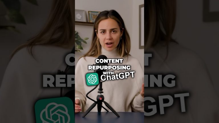 How to use ChatGPT to repurpose your content