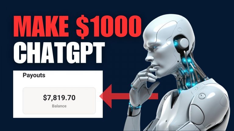 I Found The Way To Make Money With ChatGPT Ai – $5,800 Per Month
