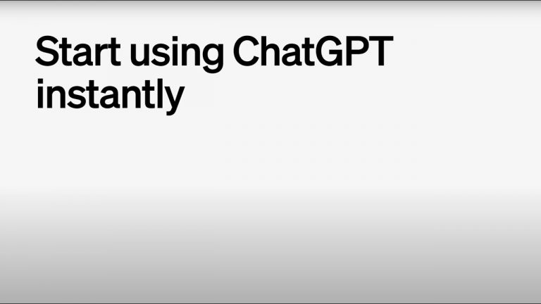 Start using ChatGPT Instantly