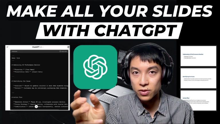 Use ChatGPT to Create Presentations in Seconds