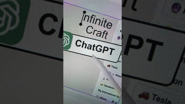 Chat GPT in infinite craft #shorts #viral #youtubeshorts #cheatlittlealchemy #love #chatgpt