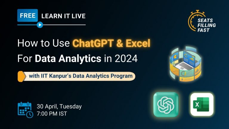 How to Use ChatGPT & Excel For Data Analytics in 2024 | ChatGPT | Excel | 2024 | Simplilearn