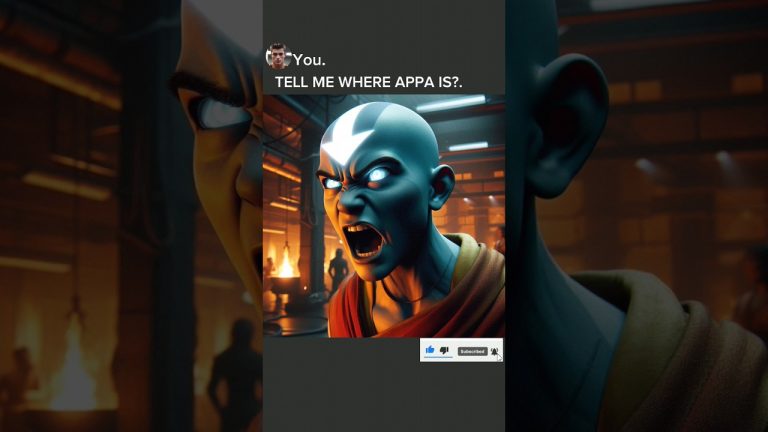 AANG LOOKING FOR APPA (Ai Edition) #ai #aiart #chatgpt