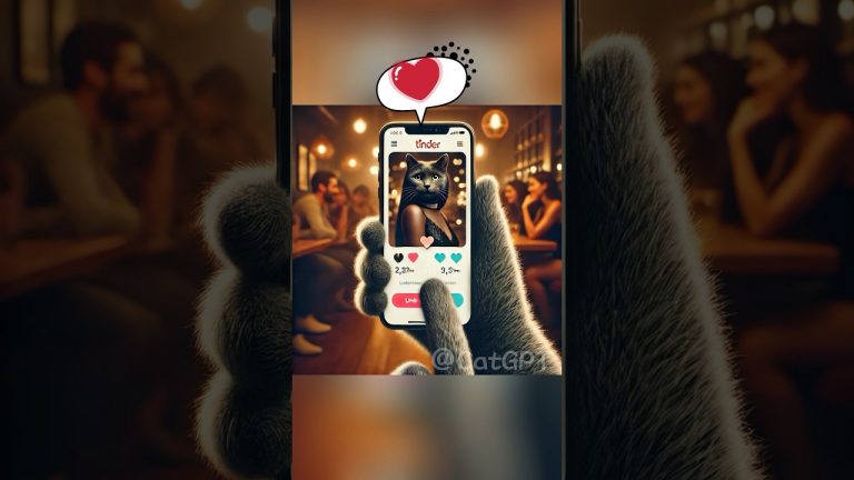 Cat met a woman he met on dating app. #cat #cute #funnycats #ai #chatgpt #tinder