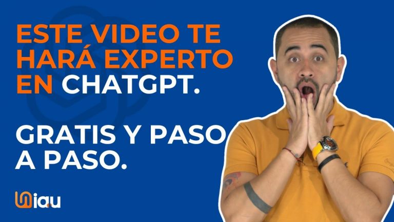 Curso ChatGPT GPT-4 GRATIS paso a paso 2024 Cursos IA