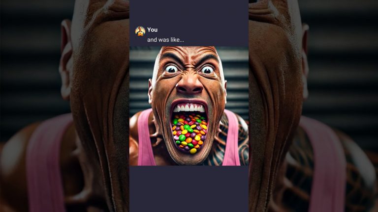 Give Me Some Skittles (AI | Dwayne and Arnold Edition) #ai #chatgpt #aiart