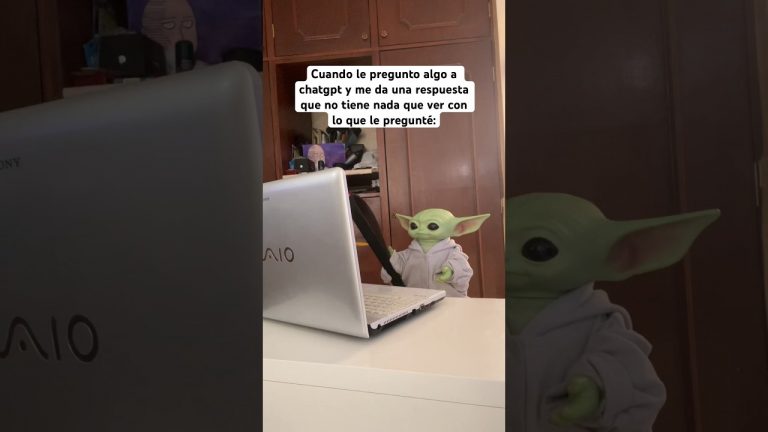 Hay que enseñarles quien manda a esa IA #humor #chatgpt #babyyoda