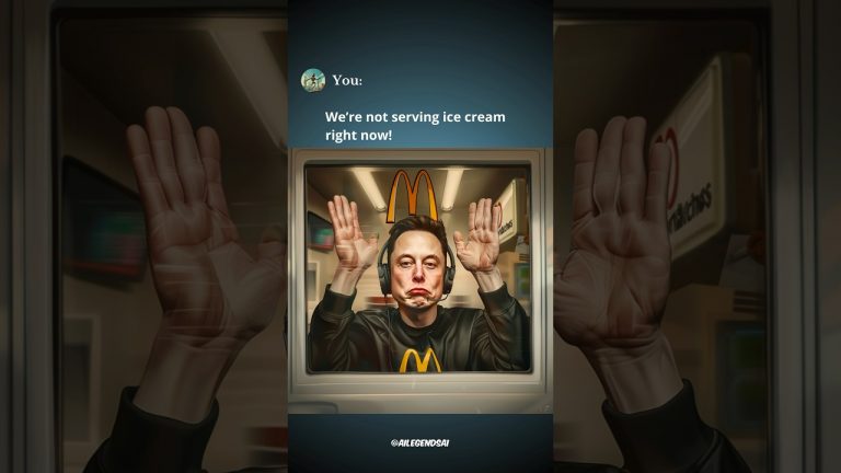 The Rock Wants His McFlurry #ai #chatgpt #aiart