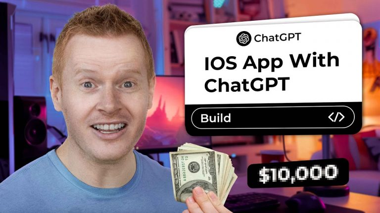 Build an iPhone App with ChatGPT: From Idea to Income