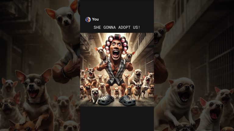 Can You Adopt Us, pls? #ai #aiart #chatgpt #funny #chihuahua #cute