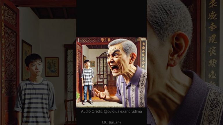 ChatGPT, Show Me Asian Dad Taking Off Shoes (I.B.: @ ai_arts / Audio From: @ovidiualexandrudima )