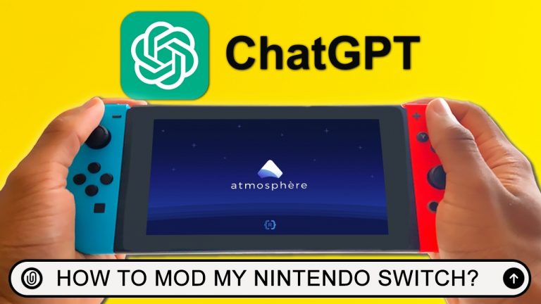 ChatGPT modded my Nintendo Switch… (it tried)