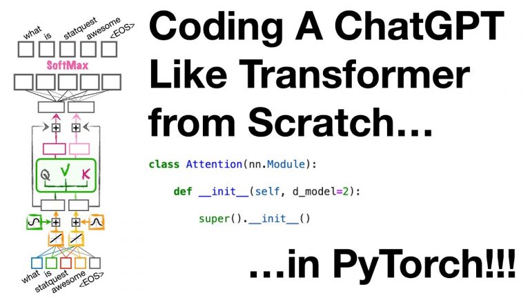 Coding a ChatGPT Like Transformer From Scratch in PyTorch