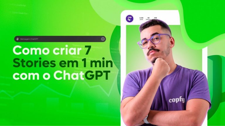 Como criar 7 Stories em 1 min com o ChatGPT