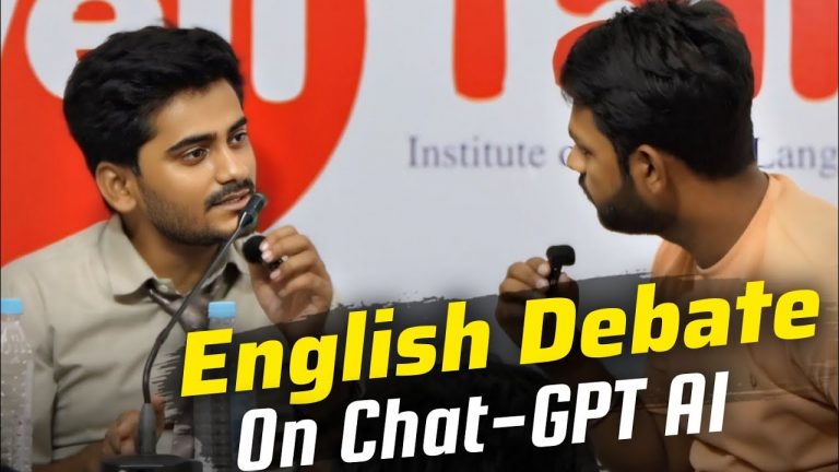 English Speaking Debate on Chat-GPT | Artificial intelligence| Spoken English | WellTalk Institute