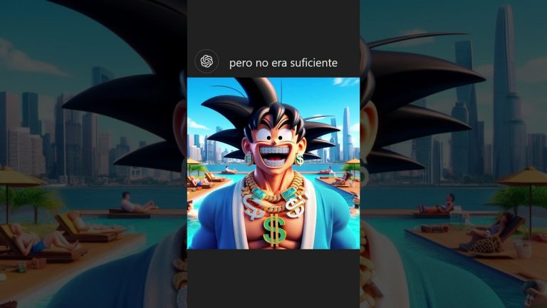 Goku Se Vuelve Millonario IA