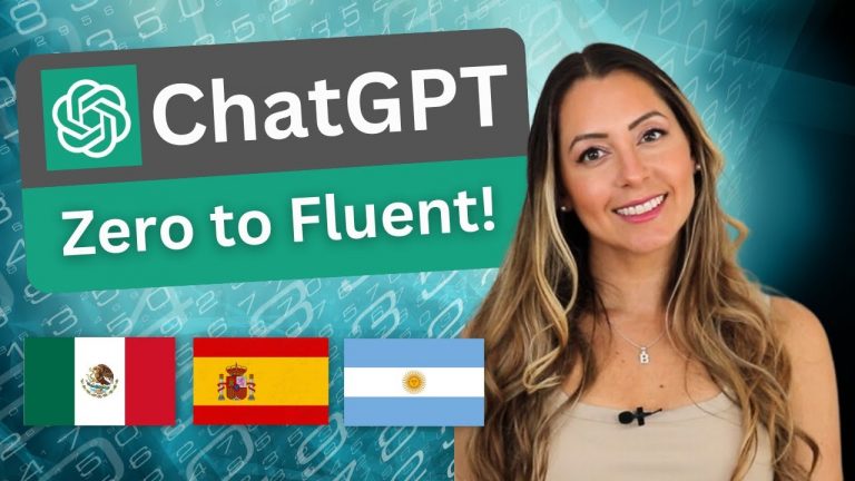 How to Improve your SPANISH Listening and Speaking with AI and ChatGPT (for FREE!)