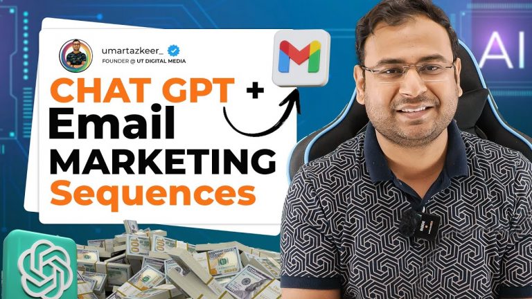 How to use ChatGPT to create Email Sequences? | Email Marketing Course | #13