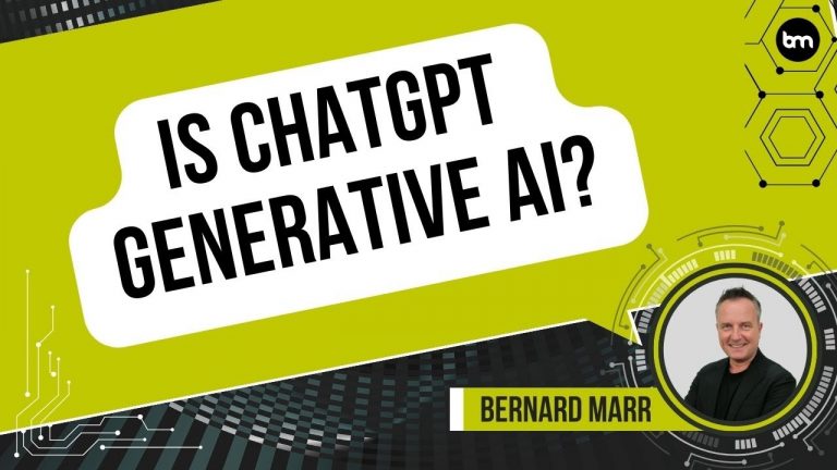 Is ChatGPT Generative AI?