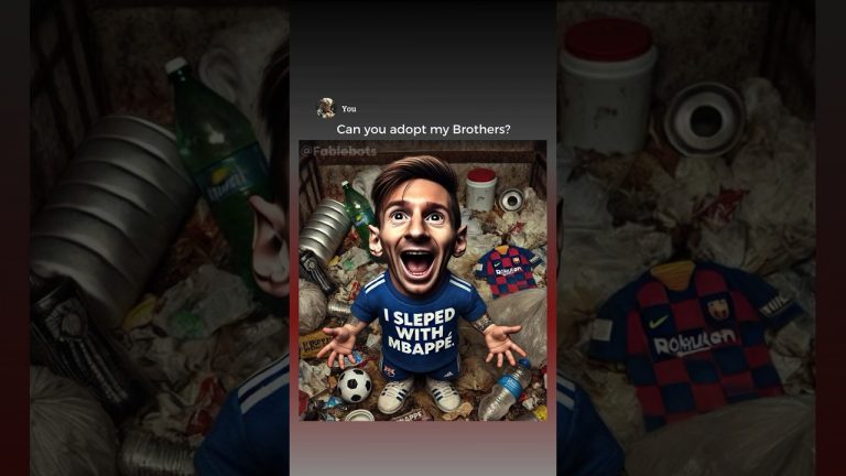 Messi Is Getting Adopted #chatgpt #ai #aiart