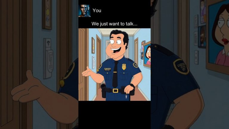 Police open up!(Family Guy Edition)#ai #funny #aiart