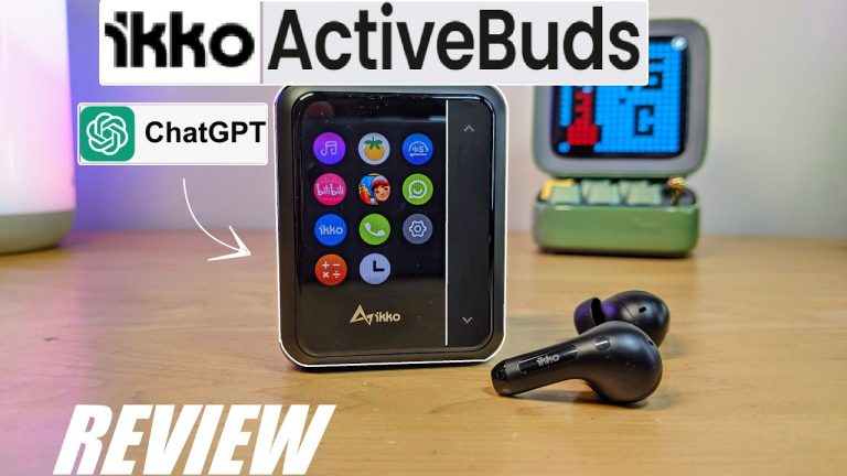 REVIEW: iKKO ActiveBuds – World’s First AI-Powered TWS Wireless Earbuds? ChatGPT DAP | Mini Phone!