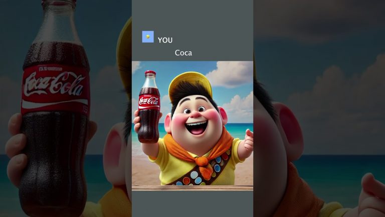 Say Coca Cola without your lips touching #ai #chatgpt #aiart