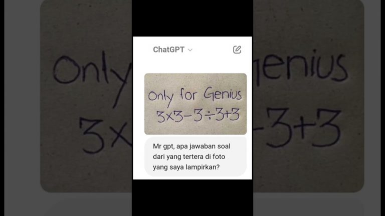 Tolong aku chatgpt! #ai #matematika #viral