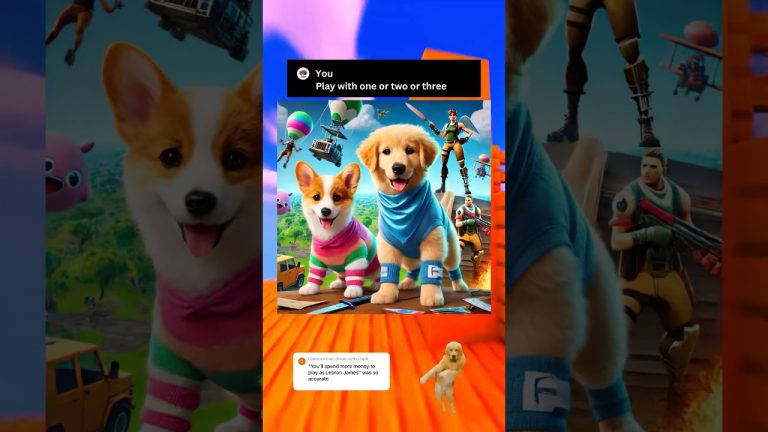 Welcome to Fortnite Puppies Edition #fortnite #chatgpt