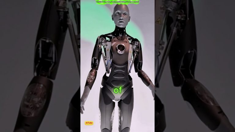 Which is the No.1 Humanoid Robot in the World? // AI response! #ameca #robot #chatgpt #airobot