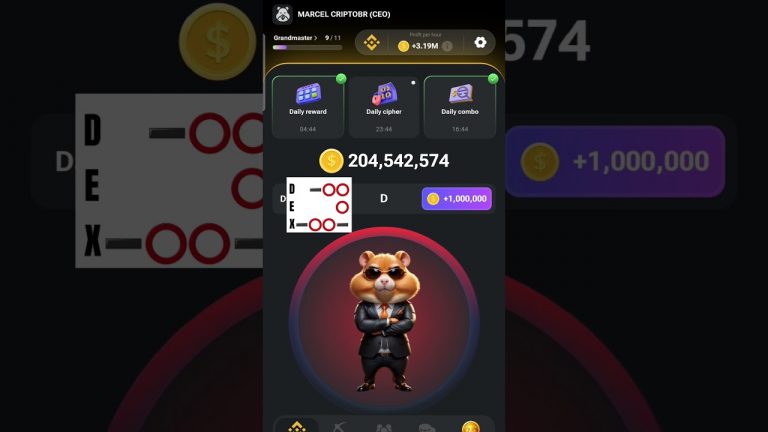 código Morse hamster kombat 15/07 #hamsterkombat #chatgpt #nftgamer #cryptocurrency #bitcoin