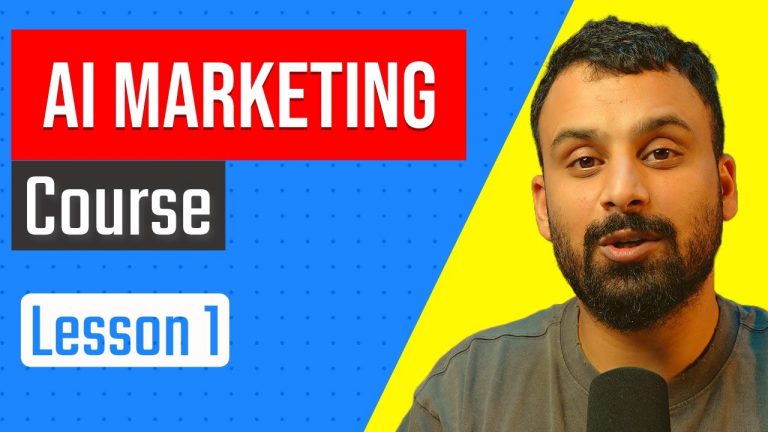 AI Marketing course with ChatGPT – Introduction (Lesson 1)