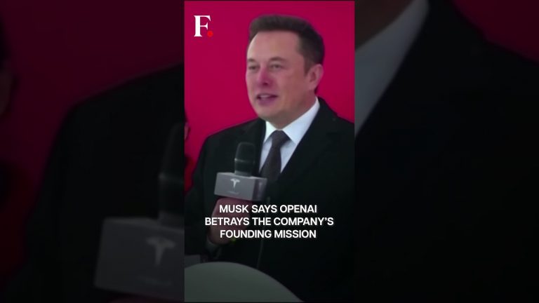 Billionaire Elon Musk Sues ChatGPT Maker OpenAI | Subscribe to Firstpost