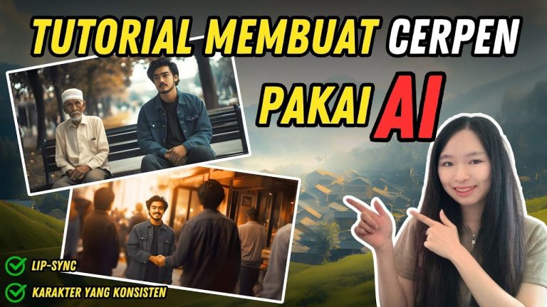 CERPEN Indonesia dibuat oleh AI? Ini Tutorialnya (ChatGPT, MidJourney, Pika Labs, Eleven Labs)