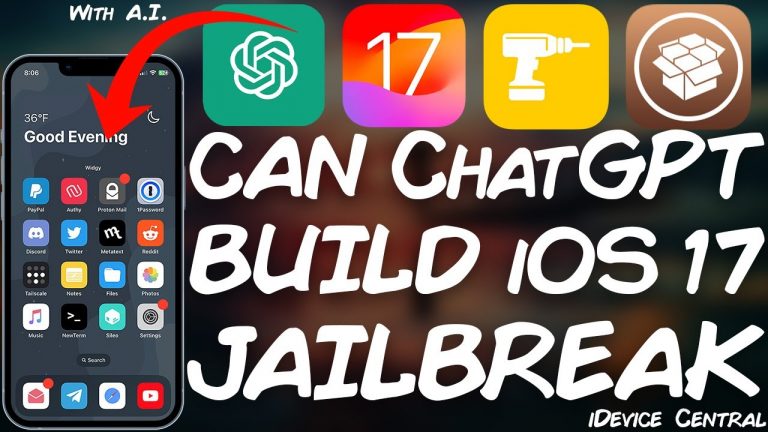 Can ChatGPT / A.I. Build An iOS 17 JAILBREAK?