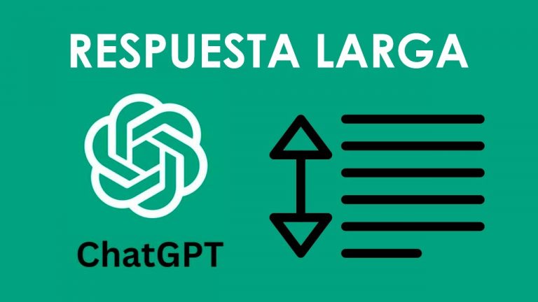 Cómo hacer que CHATGPT nos de respuestas largas