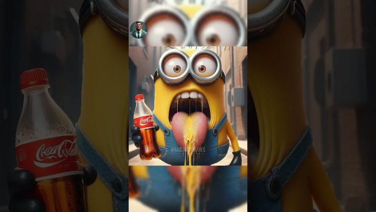 El minion se roba una coca de piña #2 #ia #chatgpt #shorts