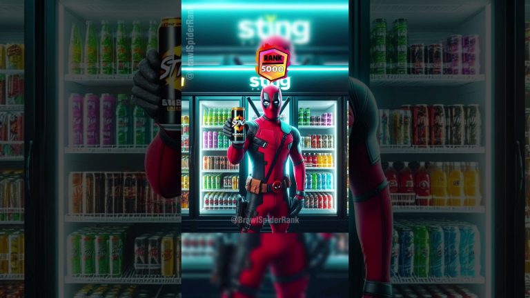 Energy Drink | Who is Best? Spiderman Vs Venom Vs Deadpool #brawlstars #spiderman #chatgpt #ai