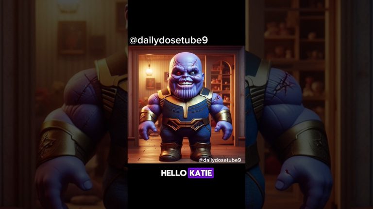 Haunted Thanos Dolly #aiart #ai #shorts #chatgpt