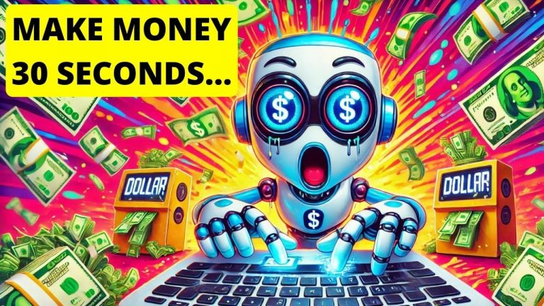 I Made Money in 30 Seconds with ChatGPT in 1 Click – Here’s How!