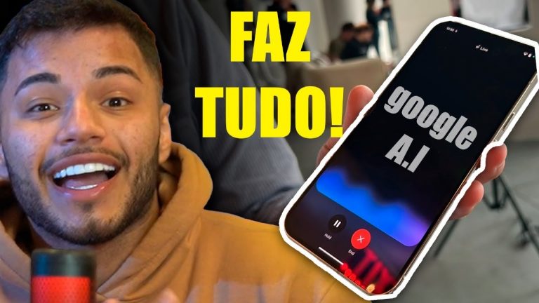 NOVA IA DO GOOGLE – Gemini Live, rival do ChatGPT (modo de voz)