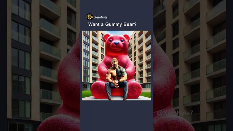 Want A Gummy Bear? #shorts #ai #aiart