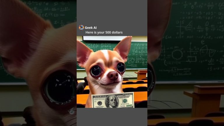 chihuahua outsmarts his bullie #ai #chatgpt #aiart