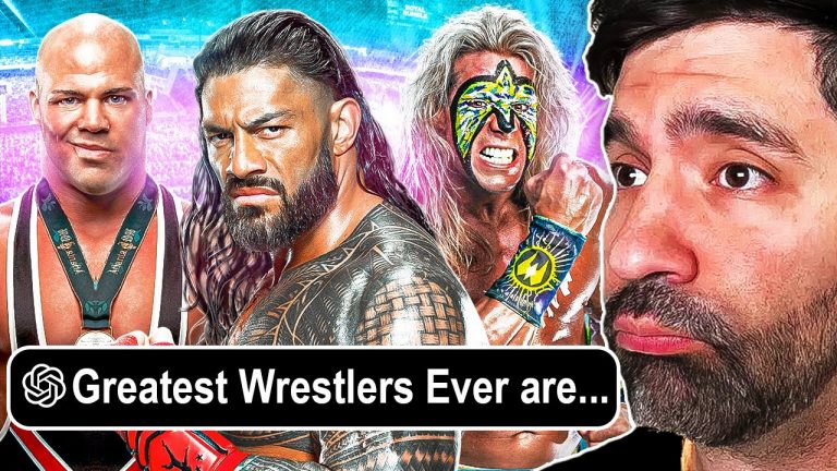 25 Greatest WWE Superstars of ALL Time… According to ChatGPT